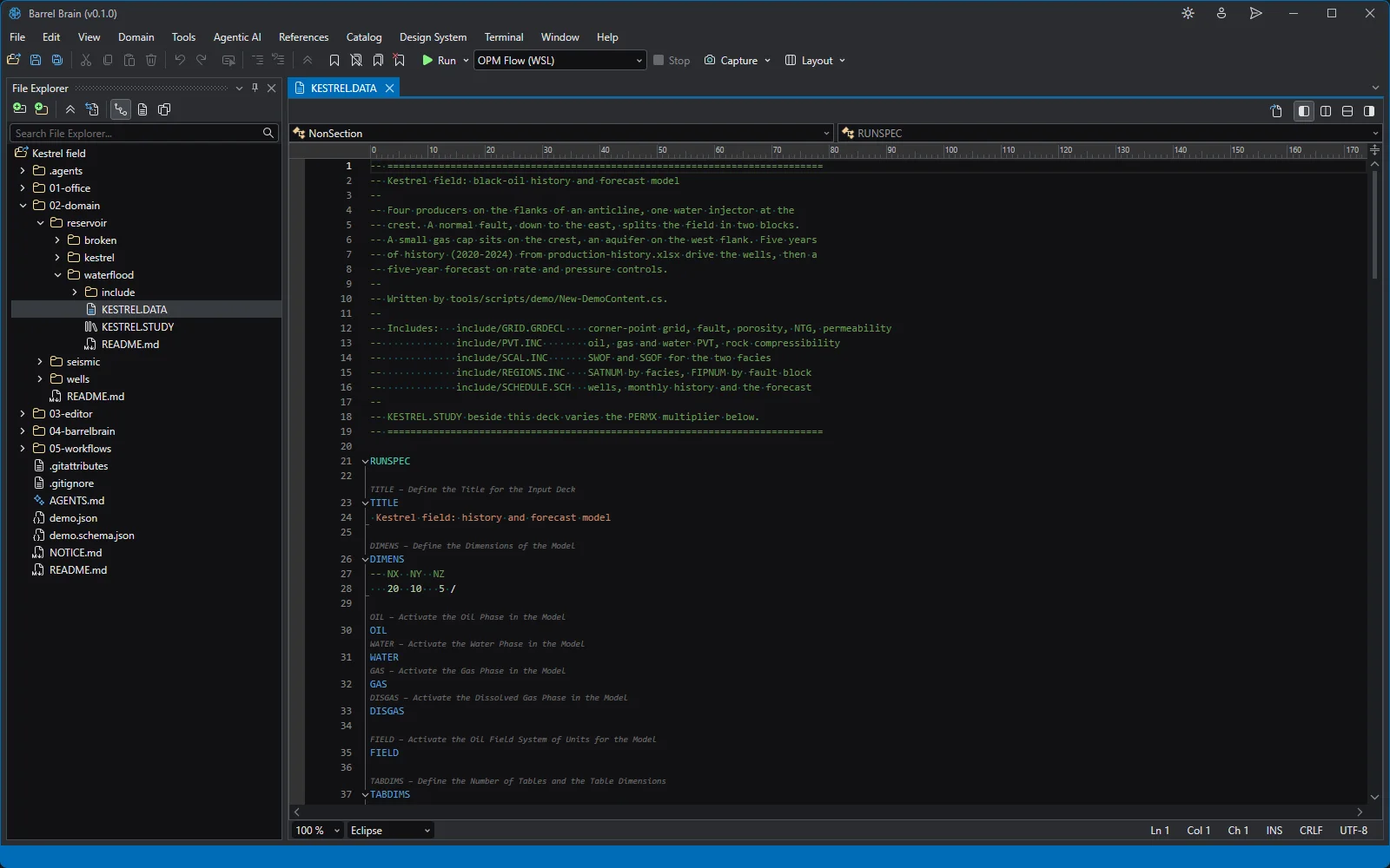 Deck editor